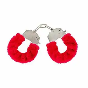 Fetish Fantasy Beginner’s Furry Cuffs in Red