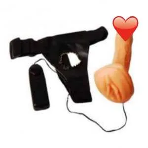 Strap On-Vibrating with Attached Vagina